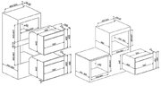 Компактный духовой шкаф с СВЧ Smeg SF4920MCN фото 2 в Казани и Татарстане