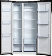 Холодильник Hyundai CS5003F черное стекло фото 4 в Казани и Татарстане