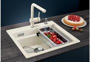 Мойка Blanco Etagon 6 PuraPlus белый глянцевый клапан-автомат InFino 525156 фото 3 в Казани и Татарстане