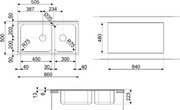 Мойка Смег LGR862-2 фото 2 в Казани и Татарстане Мойка Smeg LGR862-2 фото 2 в Казани и Татарстане