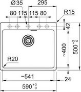 Мойка Franke MRG 610-54 FTL сахара фото 2 в Казани и Татарстане