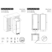 Винный шкаф Dunavox DX-119.386DB фото 4 в Казани и Татарстане