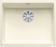 Мойка Blanco SUBLINE 500-U керамика отводная арматура InFino® глянцевая магнолия Мойка Blanco SUBLINE 500-U керамика отводная арматура InFino® глянцевая магнолия