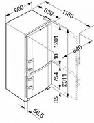 Холодильник Liebherr CNsl 4003 NoFrost фото 3 в Казани и Татарстане