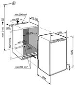 Встраиваемый холодильник Liebherr IK 1950 Premium фото 3 в Казани и Татарстане