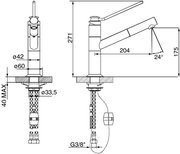 Смеситель Smeg MD3 фото 3 в Казани и Татарстане