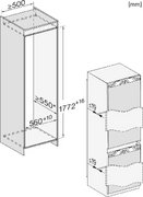 Встраиваемый холодильник Miele KFN 7744 C фото 3 в Казани и Татарстане