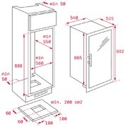 Винный шкаф Teka RVI 35 BLACK-SS фото 2 в Казани и Татарстане