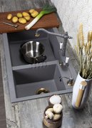 Мойка Omoikiri TEDORI 86-2-LB-ES фото 2 в Казани и Татарстане