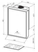 Вытяжка Faber Titano EG8 X/BK A60 фото 3 в Казани и Татарстане