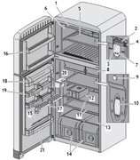 Холодильник Smeg FAB50XS фото 2 в Казани и Татарстане