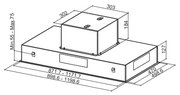 Встраиваемая вытяжка Faber HEAVEN 2.0 X 90 фото 3 в Казани и Татарстане