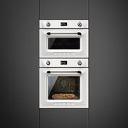 Компактный духовой шкаф с пароваркой Smeg SF4920VCB1 фото 2 в Казани и Татарстане