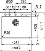 Мойка Franke MRG 610-54 FTL белый фото 2 в Казани и Татарстане