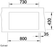 Мойка BLANCO CLARON 700-IF нержавеющая сталь Durinox фото 4 в Казани и Татарстане