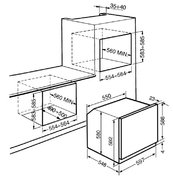 Духовой шкаф Smeg SFP140B фото 2 в Казани и Татарстане