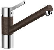 Смеситель Blanco Tivo chrome/Silgranit кофе фото в Казани и Татарстане