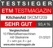 Кофеварка KitchenAid 5KCM1209EDG фото 4 в Казани и Татарстане