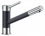 Смеситель Blanco KANO PROGRANIT черный «лава» Смеситель Blanco KANO PROGRANIT черный «лава»