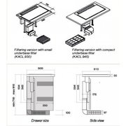 Варочная панель с вытяжкой FALMEC INDUCTION HOB INOX (880) фото 4 в Казани и Татарстане