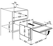 Дверца для микроволновой печи Smeg PMO800C-8 фото 2 в Казани и Татарстане
