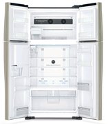Холодильник Hitachi R-W722FPU1X GGL бежево-золотистое стекло фото 2 в Казани и Татарстане