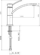 Смеситель Смег ME6RA фото 2 в Казани и Татарстане Смеситель Smeg ME6RA фото 2 в Казани и Татарстане