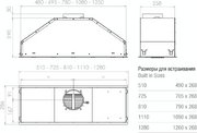 Встраиваемая вытяжка Pando GTI/510 NEGRO V.1050 ECO SEC PLUS фото 3 в Казани и Татарстане