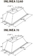Встраиваемая вытяжка Kuppersberg INLINEA 70 BX фото 4 в Казани и Татарстане