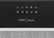Вытяжка Krona AMBRA 600 black PB фото 3 в Казани и Татарстане