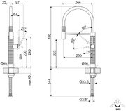 Смеситель Смег MID6DKX фото 4 в Казани и Татарстане Смеситель Smeg MID6DKX фото 4 в Казани и Татарстане
