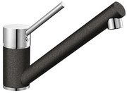 Смеситель Бланко Antas chrome/Silgranit антрацит фото в Казани и Татарстане Смеситель Blanco Antas chrome/Silgranit антрацит фото в Казани и Татарстане