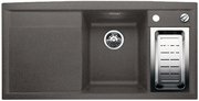 Мойка Blanco Axia II 6 S крыло слева темная скала