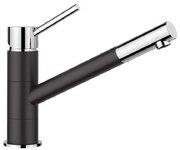 Смеситель Blanco Kano 526175 Silgranit черный фото в Казани и Татарстане