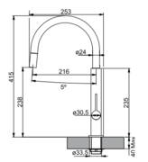 Смеситель Franke Evos хром/белый фото 4 в Казани и Татарстане