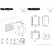 Винный шкаф Dunavox DAU-46.145DSS фото 4 в Казани и Татарстане