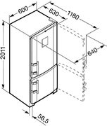 Холодильник Liebherr CBNPes 3956 Premium NoFrost фото 3 в Казани и Татарстане
