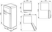 Холодильник Smeg FAB30LBL1 фото 2 в Казани и Татарстане