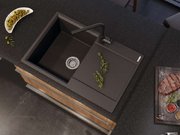 Мойка Omoikiri Daisen 78-LB-GR фото 3 в Казани и Татарстане