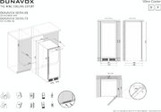 Винный шкаф Dunavox DX-70.258C фото 4 в Казани и Татарстане
