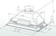 Встраиваемая вытяжка Faber INCA SMART C GR A70 фото 2 в Казани и Татарстане