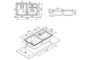Мойка Смег LTS903-2 фото 2 в Казани и Татарстане Мойка Smeg LTS903-2 фото 2 в Казани и Татарстане