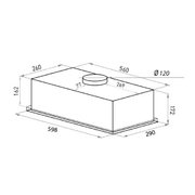 Кухонная вытяжка MAUNFELD Box Push 60 белый фото 2 в Казани и Татарстане
