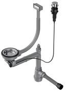 Арматура для одночашевых моек с прямоугольным переливом Омойкири WK-1-LG-A фото в Казани и Татарстане Арматура для одночашевых моек с прямоугольным переливом Omoikiri WK-1-LG-A фото в Казани и Татарстане