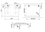 Варочная панель Smeg PV164S2 фото 3 в Казани и Татарстане