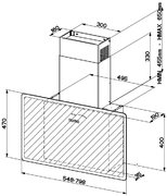 Вытяжка Faber V-AIR KL A80 фото 2 в Казани и Татарстане