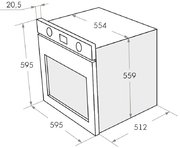 Духовой шкаф Maunfeld EOEH.5811B фото 2 в Казани и Татарстане