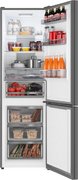 Отдельностоящий холодильник с инвертором Weissgauff WRK 2000 Total NoFrost Inverter Bru Steel Glass фото 3 в Казани и Татарстане