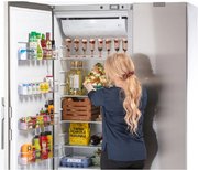 Холодильник с морозильной камерой Festivo 120 CFM 120CFM531 (серый/нержавеющая сталь) фото 3 в Казани и Татарстане