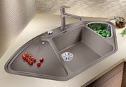 Мойка Бланко DELTA II-F SILGRANIT клапан-автомат InFino® белый фото 2 в Казани и Татарстане Мойка Blanco DELTA II-F SILGRANIT клапан-автомат InFino® белый фото 2 в Казани и Татарстане
